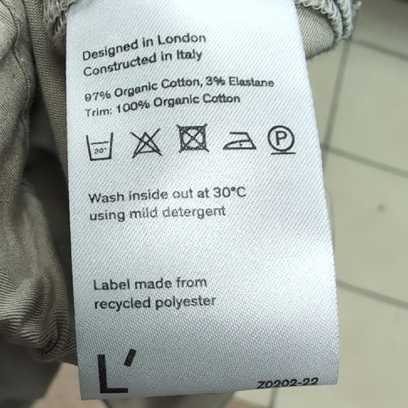 NWT L'Estrange The 24 Trouser Beige Size Small. - Picture 6 of 9